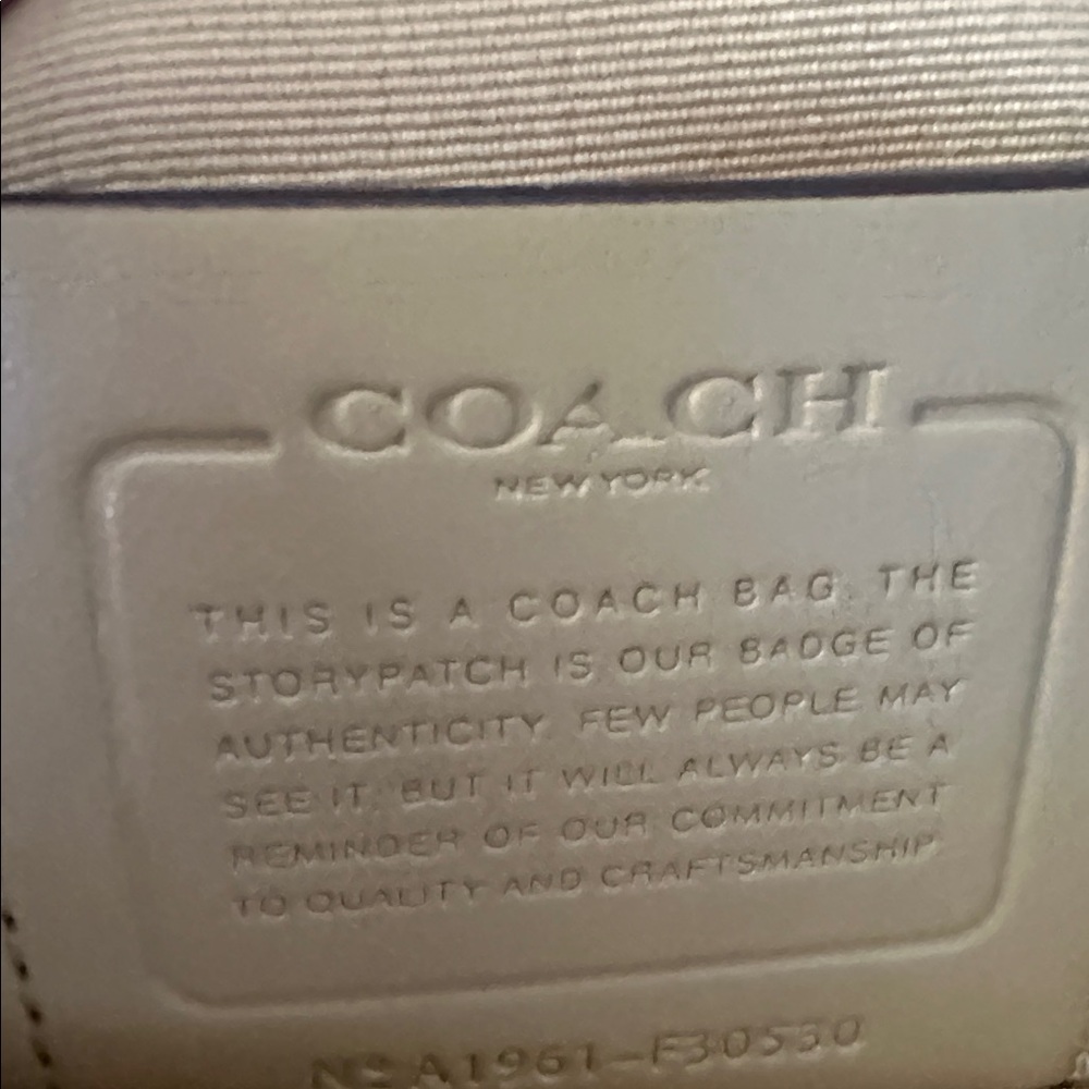 Coach Backpack - Picture 3 of 5